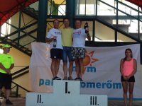 Érmet szereztek Fadd-Domboriban az újbudai triatlonosok