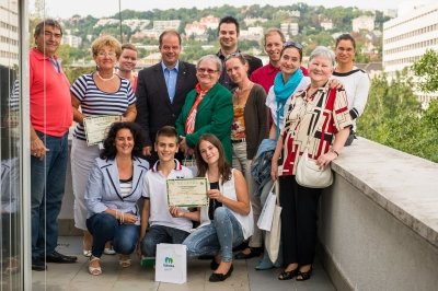Átadták a legszebb újbudai konyhakertek után járó díjakat