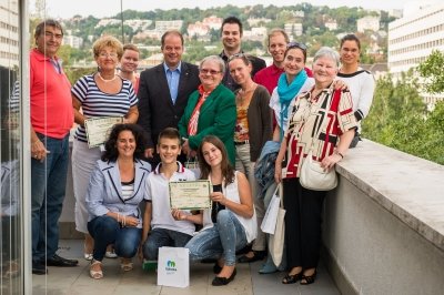 Átadták a legszebb újbudai konyhakertek után járó díjakat 