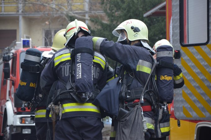 Jól vizsgáztak az újbudai tűzoltók a BME reaktorában tartott gyakorlaton (foto:XI. kerületi Hivatásos Tűzoltó-parancsnokság)