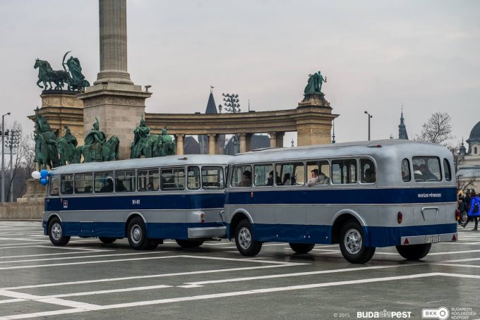 Százéves a budapesti autóbusz-közlekedés