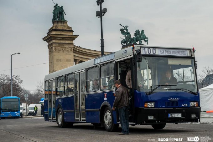 Százéves a budapesti autóbusz-közlekedés