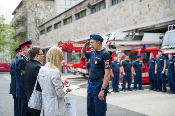 Flórián napján jutalmazták a tűzoltókat