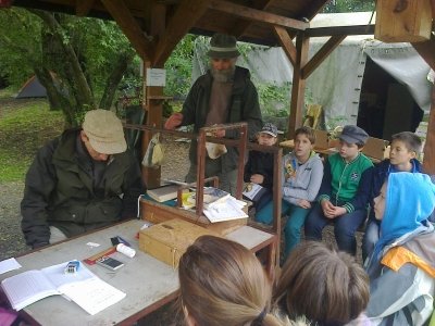 A Kis-Balatonnál jártak madárlesen az iskolások