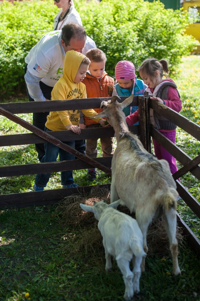 Több száz lufi festette zöldre az eget a Föld Napján