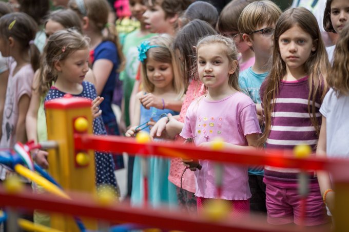 Új mászókák és libikókák a Bocskai udvarán