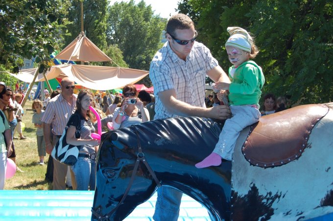 Gyerekzsivajtól volt hangos a Bikás park